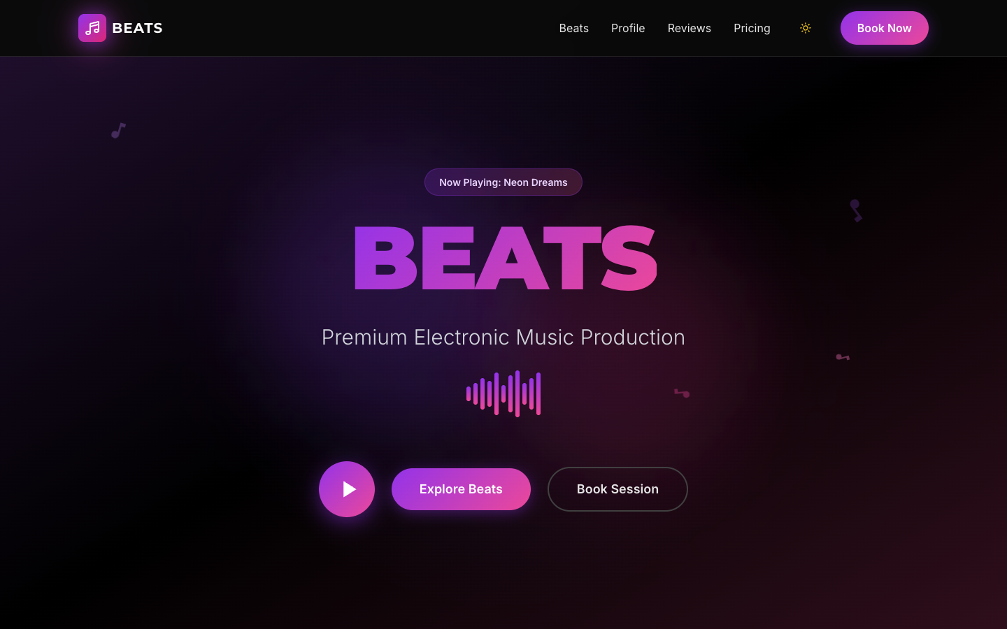 Beats Template Preview