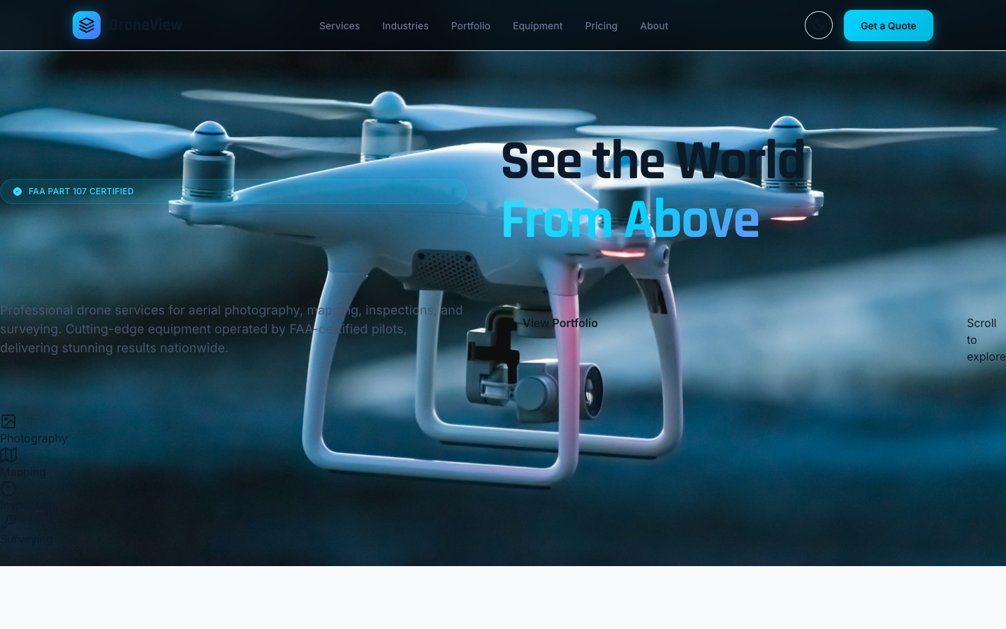 DroneView Template