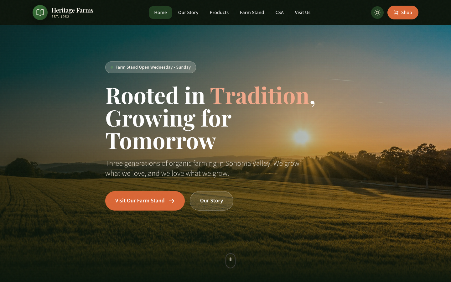 Farm Template Preview