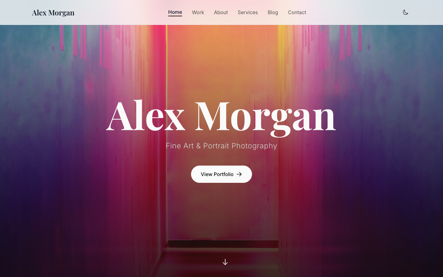 Folio Template Preview