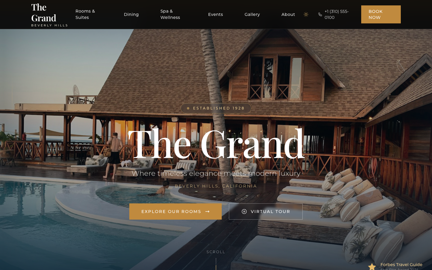 Hotel Template Preview