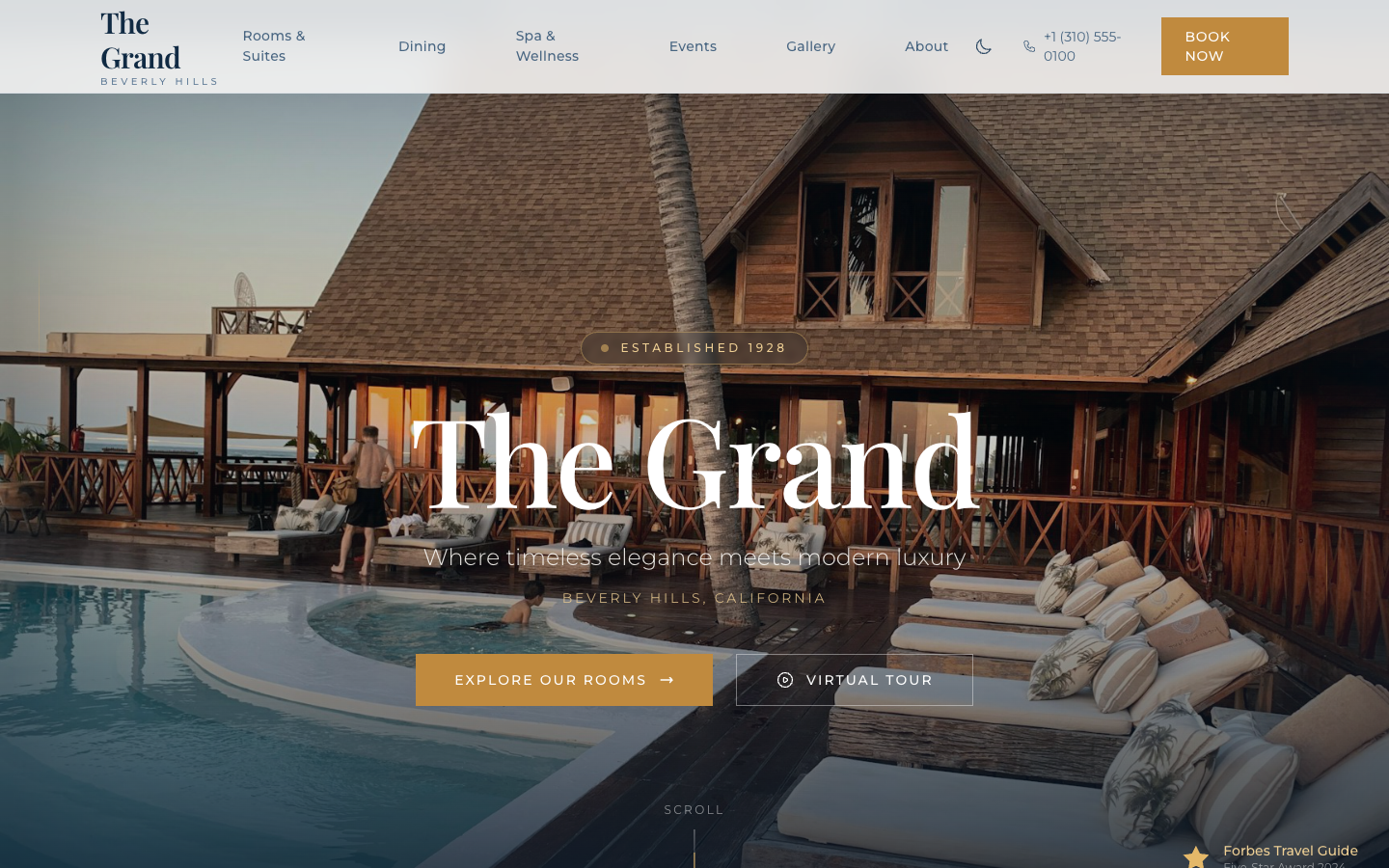 Hotel Template Preview