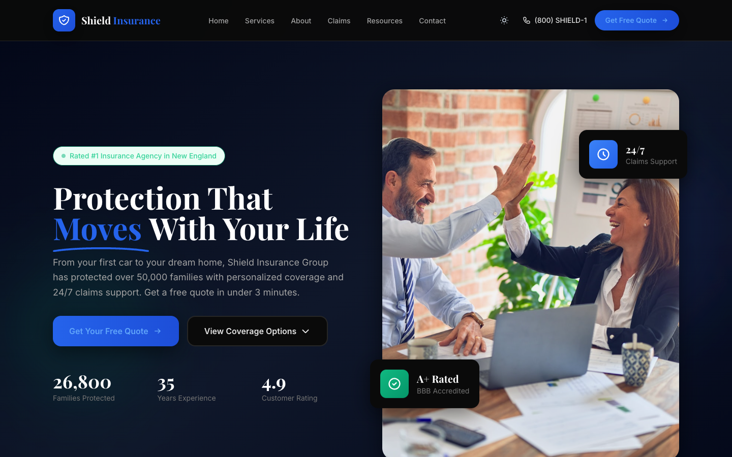 Insurance Template Preview