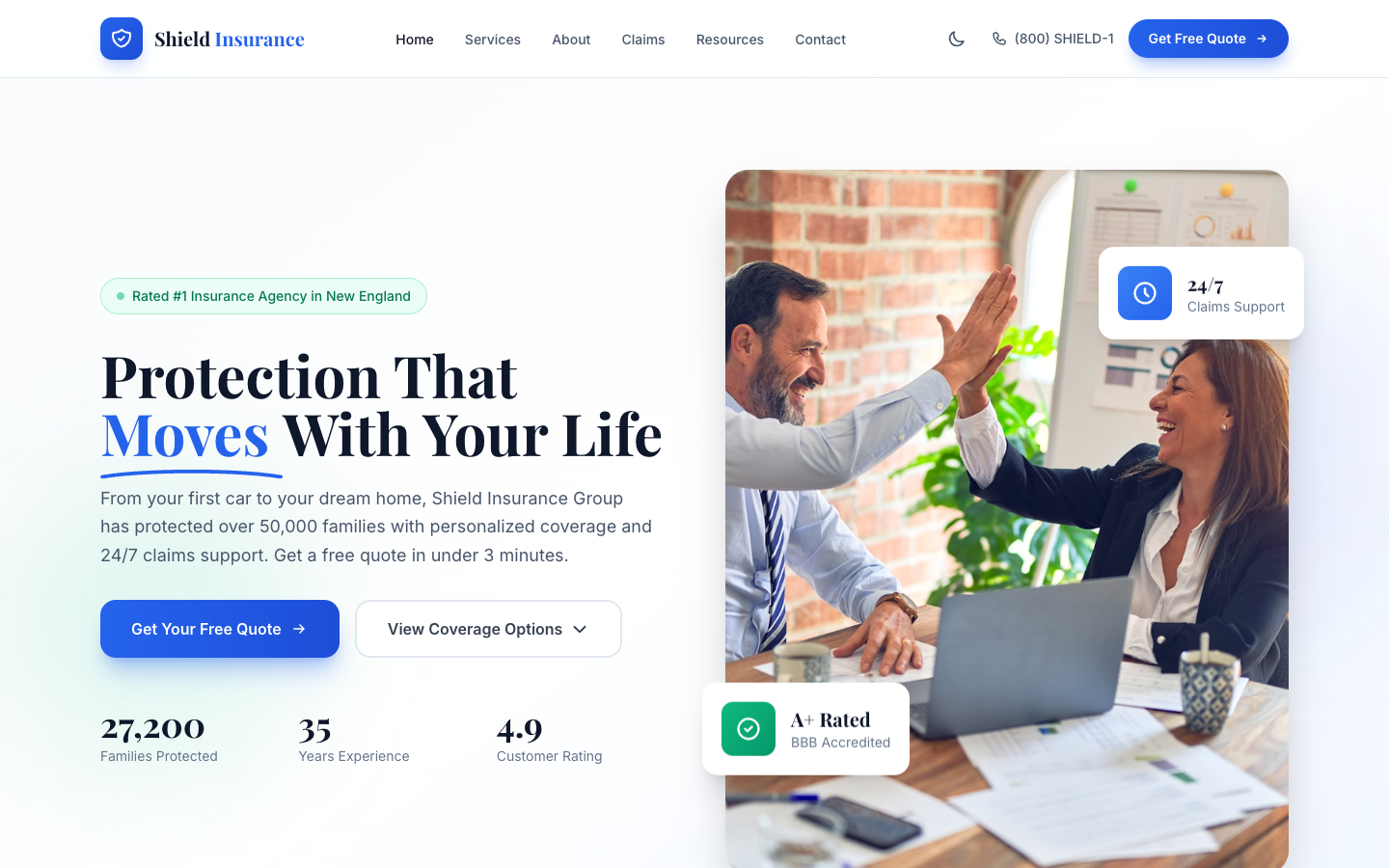 Insurance Template Preview