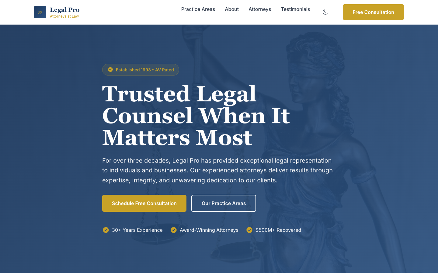 Legal Template Preview