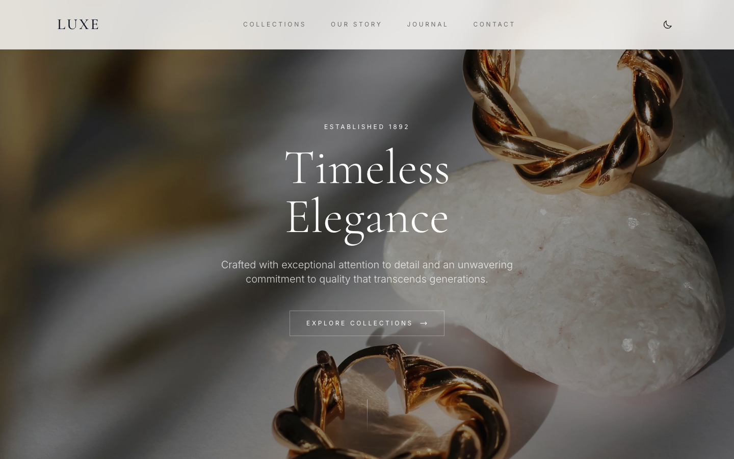 Luxe Template Preview