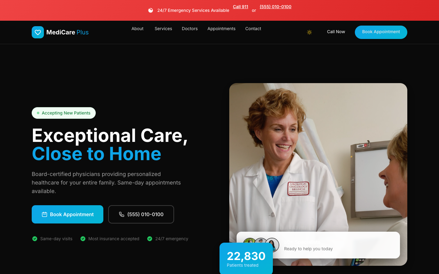 Medical Template Preview