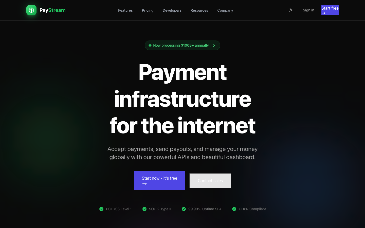 PayStream Template