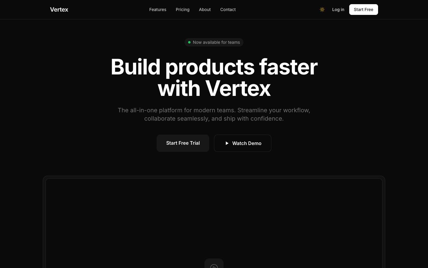 StarterSaaS Template