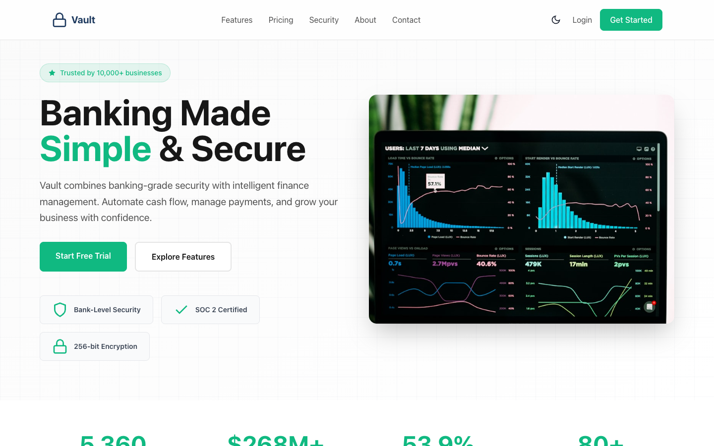 Vault Template Preview