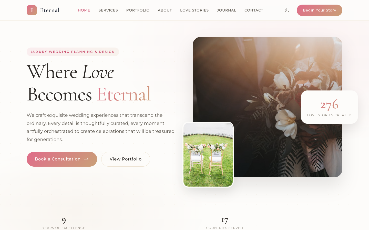 Wedding Template Preview