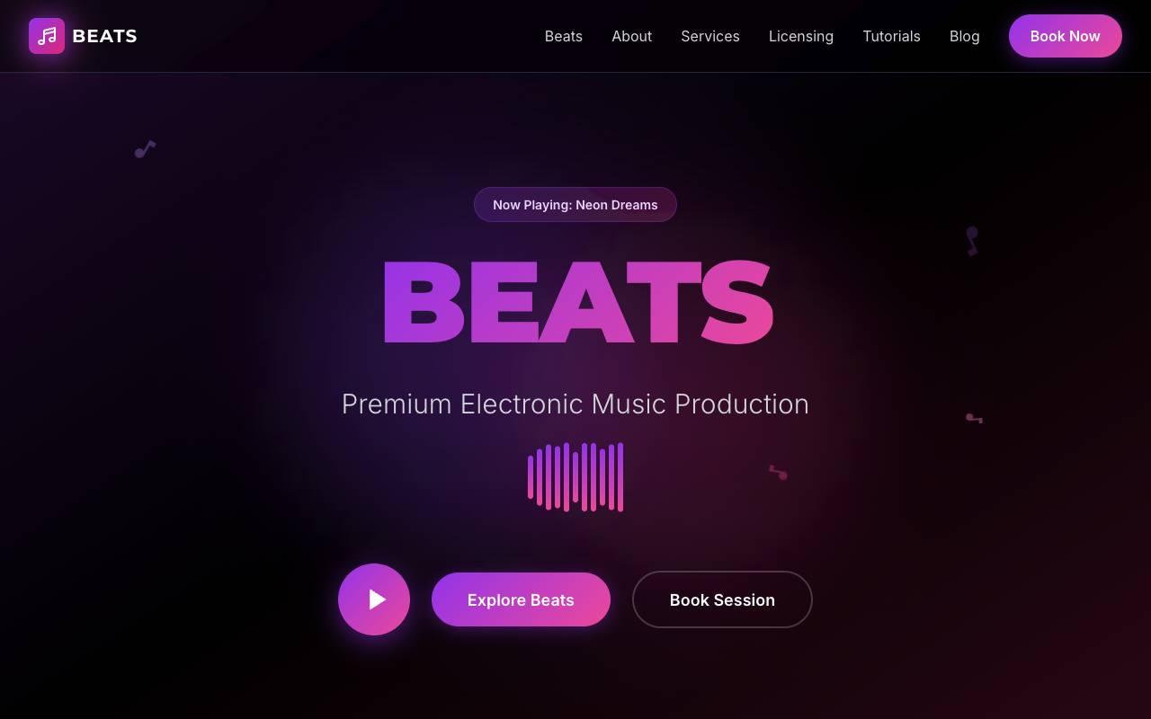 Beats Template Preview