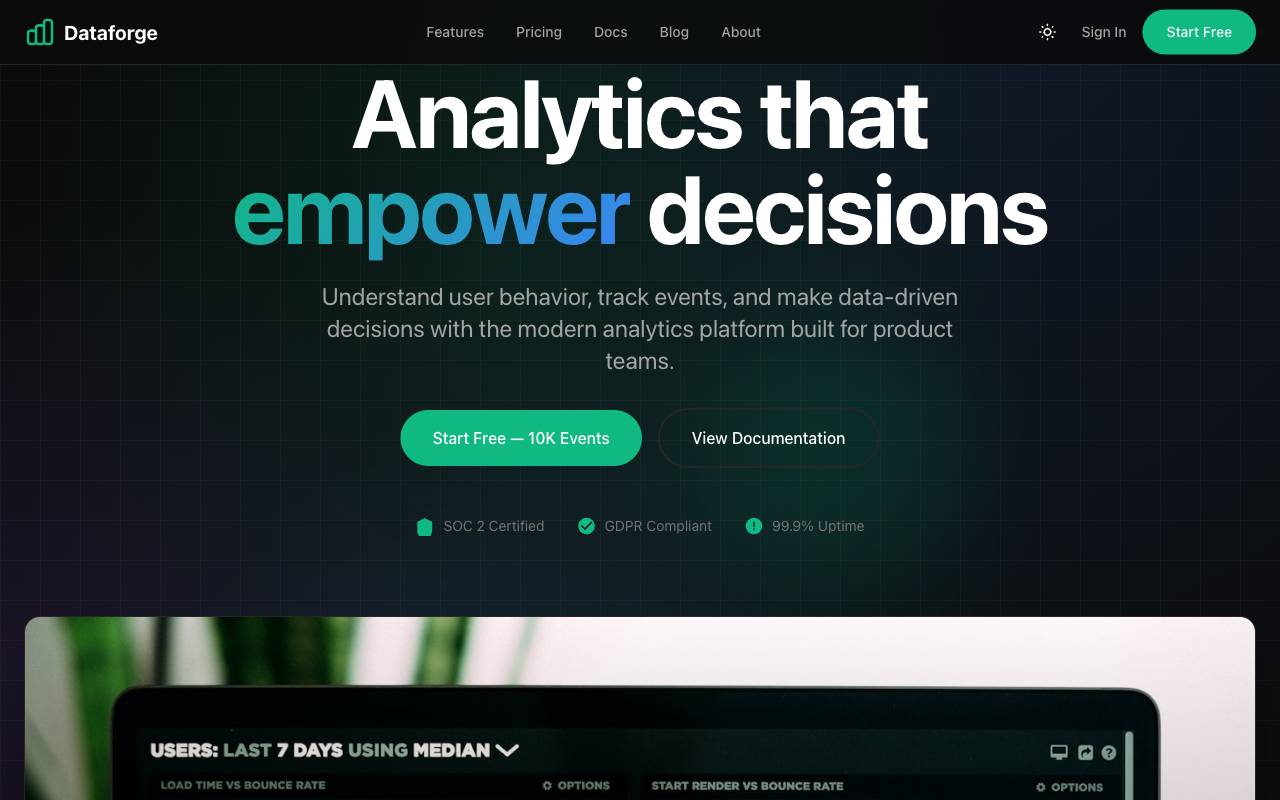 DataForge Template Preview