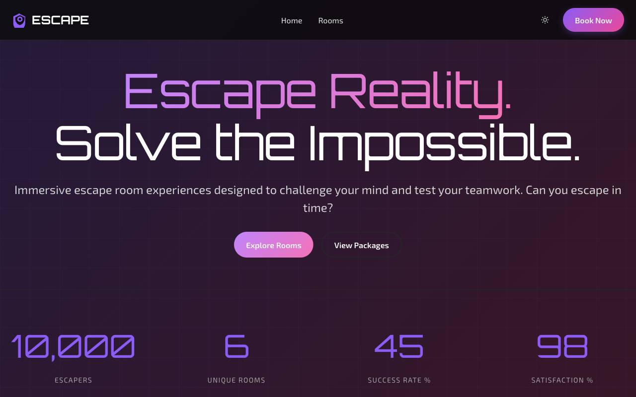 Escape Template Preview