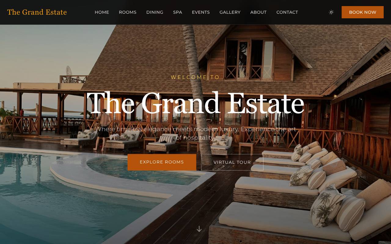 Hotel Template Preview