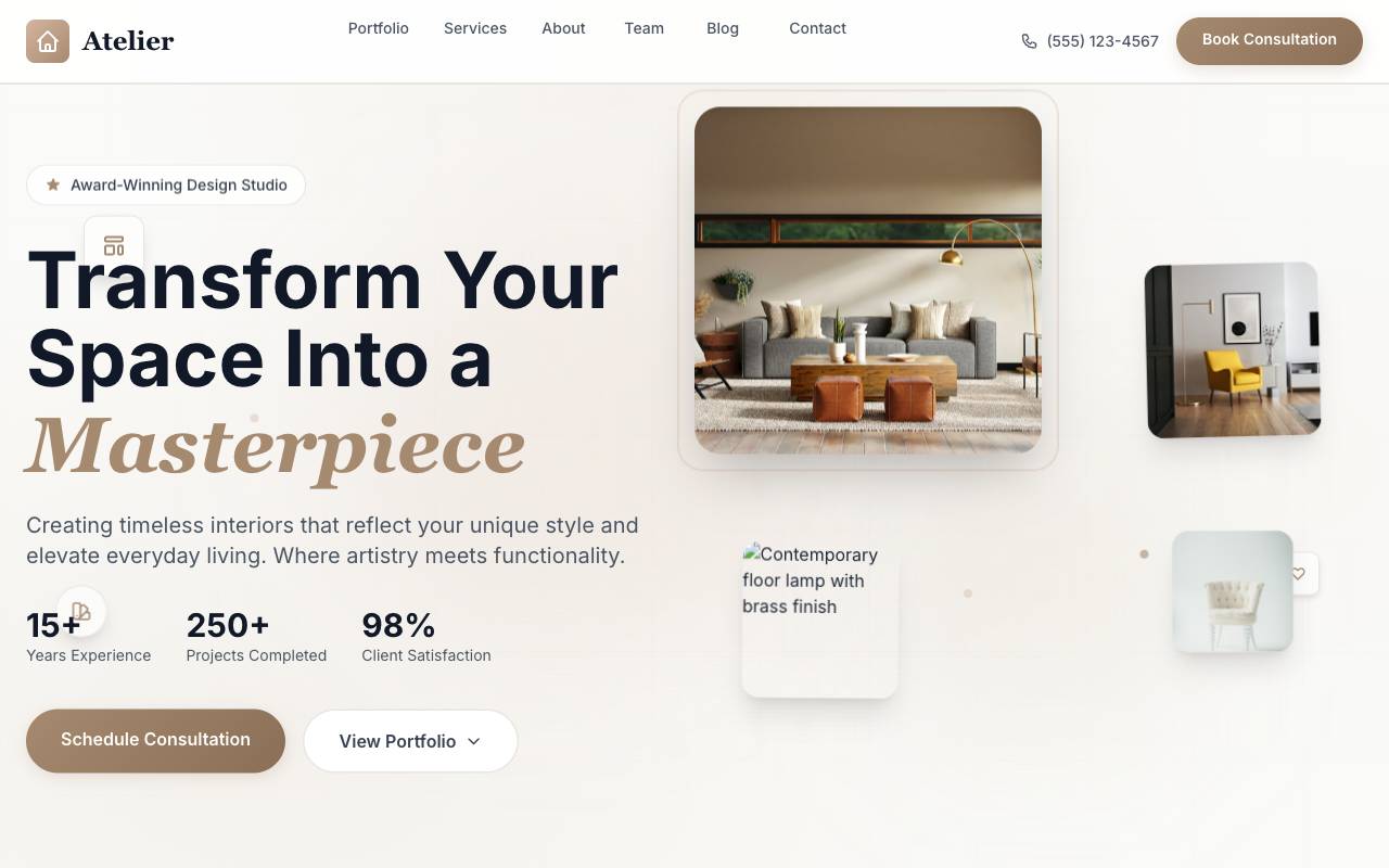 Interior Template Preview