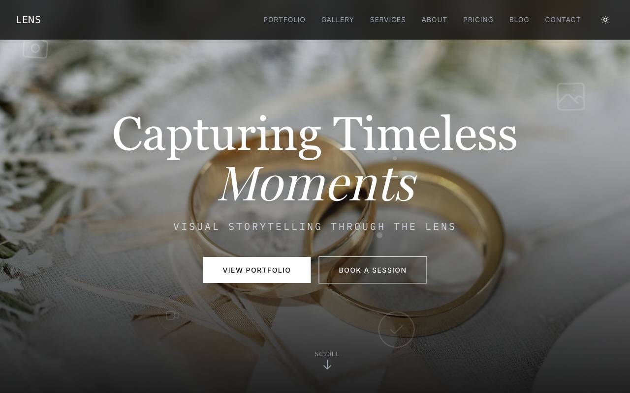 Lens Template Preview