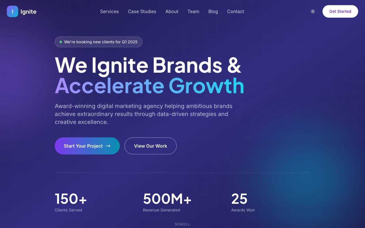 Marketing Template Preview