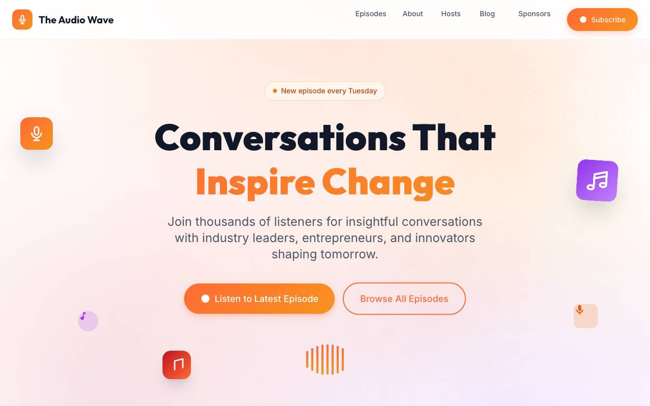 Podcast Template Preview