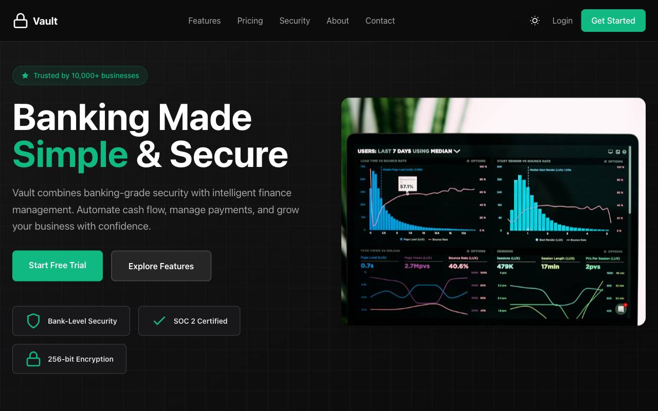 Vault Template Preview